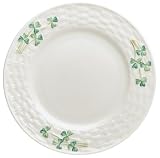 Belleek Shamrock Butter Plate