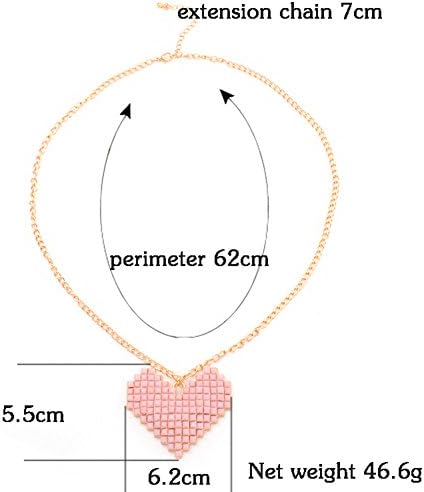 Women's Vogue Ocean Beach Stylish Small Flower Sham Sweater Chain Sweet Jelwery Necklace Green 51cm/20.1inch