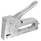 uxcell　ステープル銃鋲打ち機　4-8mmステープル向け　ハンドル　手持ち　強力　メタル