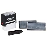 Make-Your-Own Stamp Kit, Self-Inking, Black CEB99605