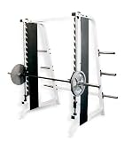 Yukon Fitness - CBS-150 - Counter Balanced Smith Machine Self Spotting Weight Rack - White -