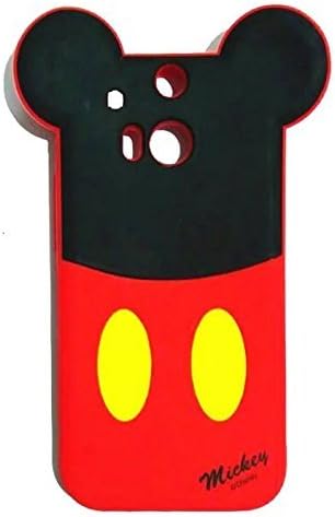 HTC One M8 Silicone Case,HTC One M8 Mickey Case,Bat King Pink 3D Cute Cartoon Animal Mouse Mickey Soft Silicone Back Case Cover for HTC One M8(Shadow Mickey)