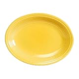 Homer Laughlin China Fiesta Sunflower Oval Platter 9 5 8 