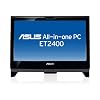Asus All-in-One ET2400XVT 59,9 cm (23,6 Zoll) Desktop-PC 3D (Intel Core i7 720QM, 1,6GHz, 6GB RAM, 1TB HDD, NIVIDIA GTX 460M (3D), Blu-Ray, Win7 HP, inkl. NVIDIA 3D Vision Shutterbrille) schwarz