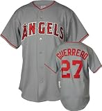 Vladimir Guerrero Los Angeles Angels of Anaheim Road Grey MLB Replica Jersey
