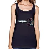 QMY Women's Invisible Inc Logo Poster Tank Top Size M