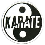 Karate Yin & Yang patch