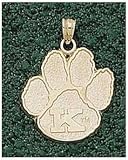 Logo Art Kentucky Wildcats 10K Gold Team Logo 3/4 Pendant