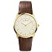 DUGENA CLASSIC Herrenuhr Quarzuhr mit Lederband 4460346