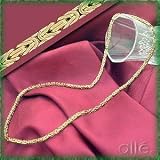 14K 4 Sided Byzantine Necklace