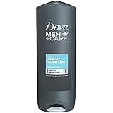Dove Men+Care Body and Face Wash, Clean Comfort 18 oz