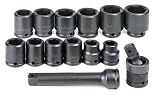 41AXK6QXVGL. SL160  SK 84414 3/4 Inch Drive 6 Point Standard Fractional Impact Socket Set 14 Piece