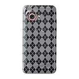 Amzer Luxe Argyle Skin Case for HTC DROID Incredible PB31200 (Clear)