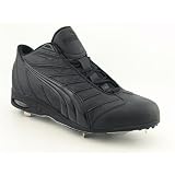 Puma Cell Metal K Mid Cleats Shoes Black Mens