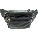 Visconti 720 Leather Waist Pack, Belt Pouch, Fanny Pak, Bumbag