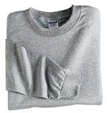 NEW Gildan Ultra Cotton - 100% Cotton Long Sleeve T-Shirt Sport Gray-3XL