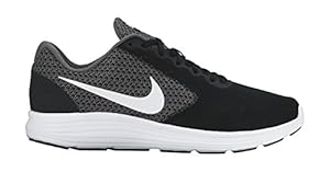 Nike Men's Revolution 3 Dark Grey/White/Black Running Shoe 11.5 Men US