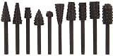 41AXOgUASFL. SL160  SE 10 High Speed Black Carbon Rasp Burr Wood Working Rotary