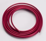 Edelbrock / Russell 639260 Red Aluminum Fuel Line