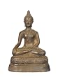 EXP Handmade Antique Style Bronze Buddha Table Statue (Thailand)