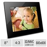 View Sonic VFM823-50 8-Inch Digital Picture Frame (Black)