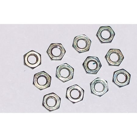 4-40 Threaded Hex Nuts from Toy RC Airplanes