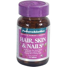 Hair Skin Nails Women 75 Tablets by Future Biotics
