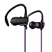 SoundPEATS Wireless Headphone Sweatproof In-ear Stereo Sports Earbuds (6 Hours Play Time, Bluetooth 4.1, aptx, Secure Ear Hooks Design with Cable Clips£- Q9A Purple