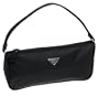 Prada Women's Small Rectangle Nylon Handbag, Nero