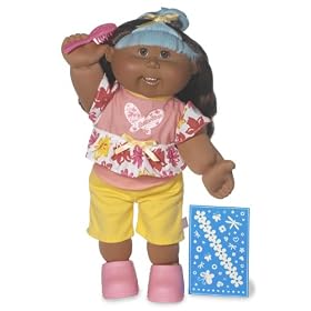 Cabbage Patch Kids 16 Feature Doll (African American Girl) - Magic Glow Surprise (Styles May Vary) by Play Along