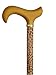 Walking Cane-Leopard-This walking stick cane has an elegant leopard print on maple wood shaft with natural hard wood derby handle. This wooden cane has a weight capacity of 250 pounds and 35 inches long.