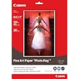 Canon Fine Art Paper Photo Rag 8.5x11 20 Sheets (0587B005)