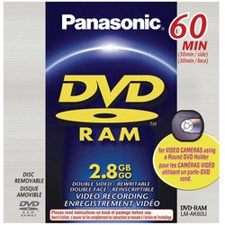 8cm Double-Sided DVD-RAM for Camcorders