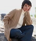 Review   / Cashmere Shawl-Collar Cardigan