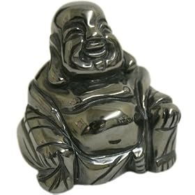 Hematite Buddha. A great quality Hematite Buddha.