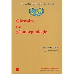 Glossaire de g�omorphologie