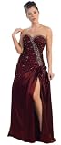 Strapless Satin Rhinestone Jr Prom Dress Long Gown #713 (6, Burgundy) 41AXaDjsBNL. SL160 Strapless Satin Rhinestone Jr Prom Dress Long Gown #713 (6, Burgundy)