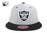 Oakland Raiders Two Tone Grey & Black Hat / Cap
