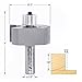 Amana Tool 49360 2-Inch Diameter by 1/2-Inch Shank Carbide Tipped Router Bit