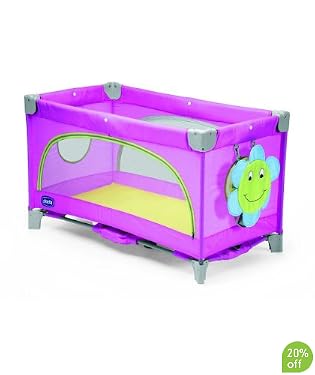 Chicco Spring Travel Cot - Pink