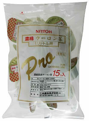 ホワイトノーブルティー  濃縮ウーロン茶プロコンク 15P