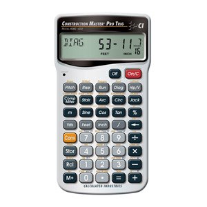 Calculated Industries 4080 Construction Master Pro Trigonometric Calculator