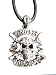 Verisimilar Skull Pendant Leather Necklace