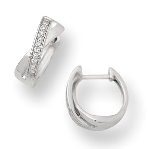 Miore - MG8012E - Boucles d'Oreilles Femme - Or blanc 750/1000 ( 18 carats) - Diamants - 0.11 cts