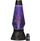 Aquarius LAV081 Black Lavarium-LED Multi-Color Light, Air Pump & Glass Pebbles