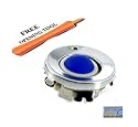 Royal Blue Blackberry Trackball / Joystick / Navigate / Pearl / Ring Repair Replacement Fix Fixing for Rim Blackberry Pearl 8100 8130 Curve 8300 8310 8320 8800 8820 8830 plus easy open opening tool and microfiber cleaning cloth.