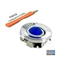 Royal Blue Blackberry Trackball / Joystick / Navigate / Pearl / Ring Repair Replacement Fix Fixing for Rim Blackberry Pearl 8100 8130 Curve 8300 8310 8320 8800 8820 8830 plus easy open opening tool and microfiber cleaning cloth.
