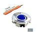 Royal Blue Blackberry Trackball / Joystick / Navigate / Pearl / Ring Repair Replacement Fix Fixing for Rim Blackberry Pearl 8100 8130 Curve 8300 8310 8320 8800 8820 8830 plus easy open opening tool and microfiber cleaning cloth.