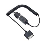 Produkt-Bild: NFE Kfz Ladekabel 12V - 24V passend und speziell abgestimmt f&uuml;r Apple iPhone 4 schwarz