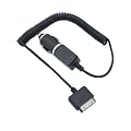 NFE Kfz Ladekabel 12V - 24V passend und speziell abgestimmt f�r Apple iPhone 4 schwarz